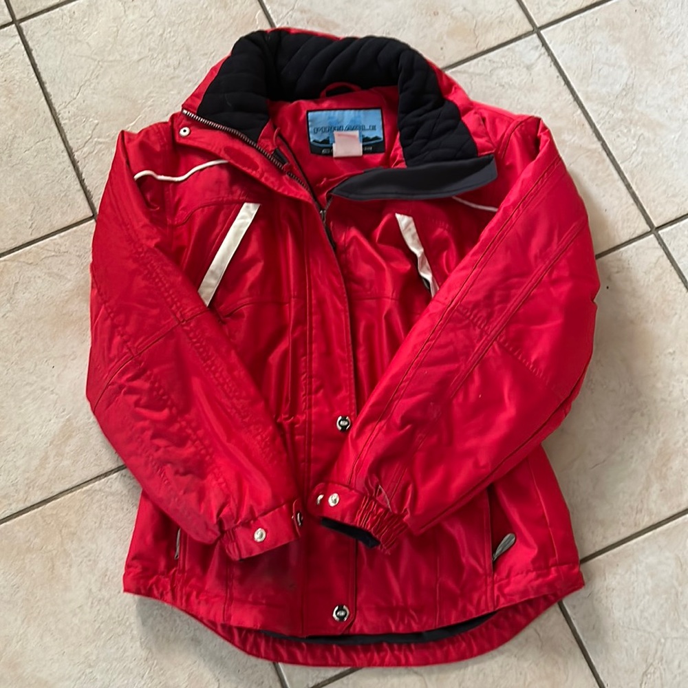 Couloir Red Ski Jacket - Size 8 - Very Good Condition